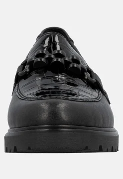 Rieker Loafer med metallspänne Svart Online