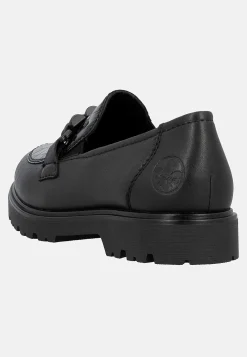 Rieker Loafer med metallspänne Svart Online