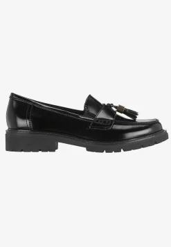 Jana Loafer med tofsar Svart New