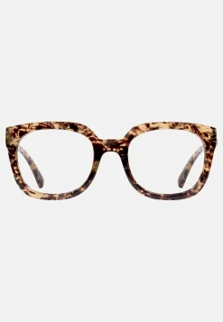 Thorberg Läsglasögon med fodral Transparent golden Outlet