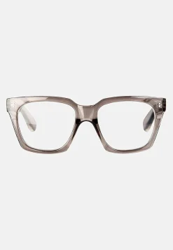 Thorberg Läsglasögon med fodral Transparent oliv Hot