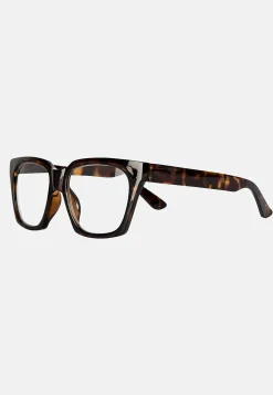Thorberg Läsglasögon med fodral Transparent oliv Hot