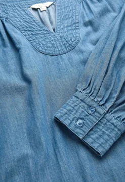 Cellbes of Sweden Lätt, luftig denimtunika Mellanblå Denim Sale