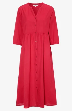 Cellbes of Sweden Luftig klänning Hallonröd Hot