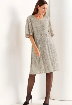 Cellbes of Sweden Lyxig paljettklänning Silver