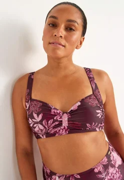 Cellbes of Sweden Mjuk bikini-bh Vinröd / Blommig Sale