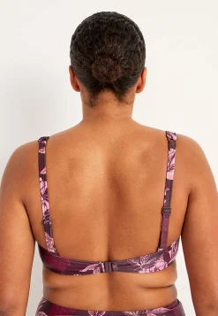 Cellbes of Sweden Mjuk bikini-bh Vinröd / Blommig Sale