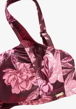 Cellbes of Sweden Mjuk bikini-bh Vinröd / Blommig Sale