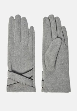 Soyaconcept Mjuk, elegant handske Gråmelange Discount