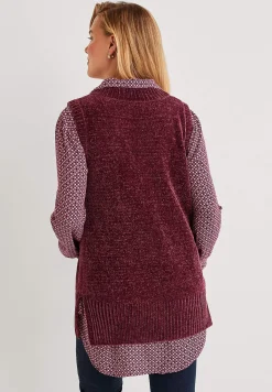 Cellbes of Sweden Mjuk väst i chenille Sale