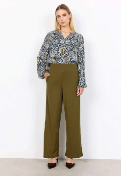 Soyaconcept Mönstrad blus Blå / Mönstrad