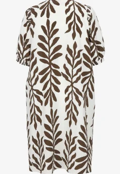 Wasabiconcept Mönstrad klänning i bäckebölja Discount