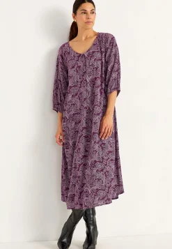 Cellbes of Sweden Mönstrad klänning med knappar Outlet