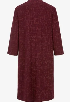 Cellbes of Sweden Mönstrad klänning med sidofickor Vinröd / Mönstrad Hot