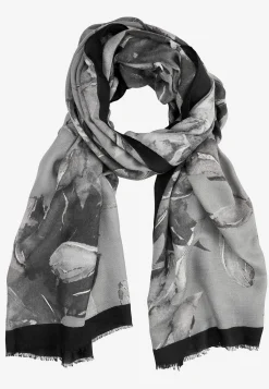 Soyaconcept Mönstrad, mjuk scarf Svart / Mönstrad Clearance