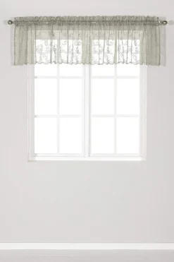 Cellbes of Sweden Mönstrad spetsgardin Linnebeige Best