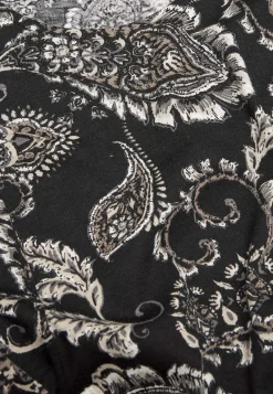 Cellbes of Sweden Mönstrad trikåklänning med fickor Svart / Paisley