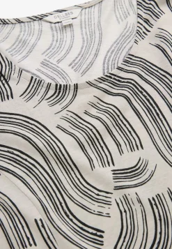 Cellbes of Sweden Mönstrad trikåklänning med fickor Svart / Mönstrad Sale