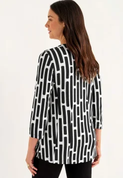 Cellbes of Sweden Mönstrad trikåtunika Clearance