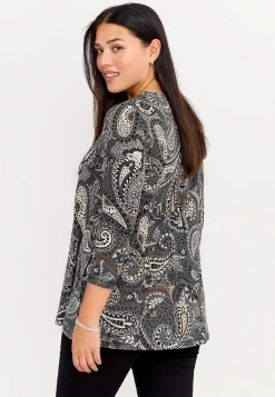 Cellbes of Sweden Mönstrad trikåtunika Online