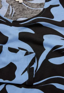 Cellbes of Sweden Mönstrad trikåtunika med fickor Blå / Mönstrad Sale