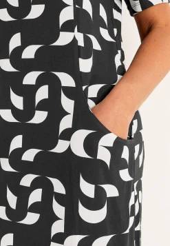 Cellbes of Sweden Mönstrad tunika med fickor Outlet