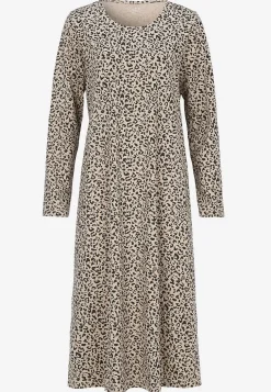 Cellbes of Sweden Mönstrat, långt nattlinne Sale