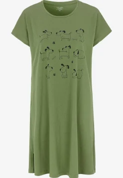 Cellbes of Sweden Mönstrat nattlinne i bomull Hot