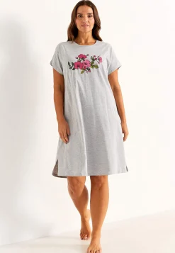 Cellbes of Sweden Mönstrat nattlinne i bomull Hot