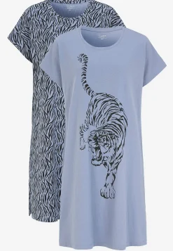 Cellbes of Sweden Mönstrat nattlinne i bomull 2-pack Best