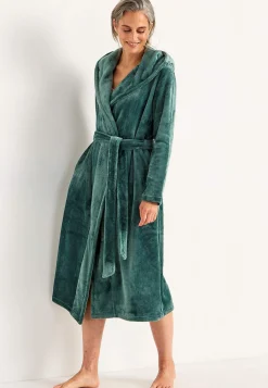 Cellbes of Sweden Morgonrock i fleece med huva Outlet