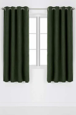 Cellbes of Sweden Mörkläggningsgardin enfärgad Ellen 2-pack Grön New