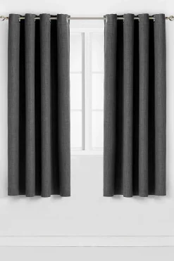 Cellbes of Sweden Mörkläggningsgardin enfärgad Ellen 2-pack Mörkgrå Best