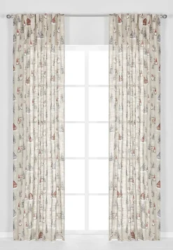 Fondaco Multibandslängd med julmotiv 2-pack Beige/Röd/Mönstrad