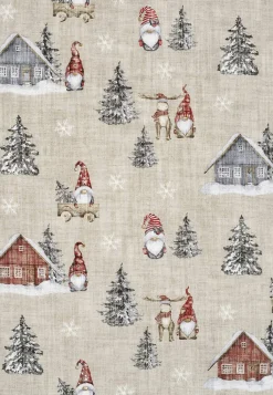 Fondaco Multibandslängd med julmotiv 2-pack Beige/Röd/Mönstrad