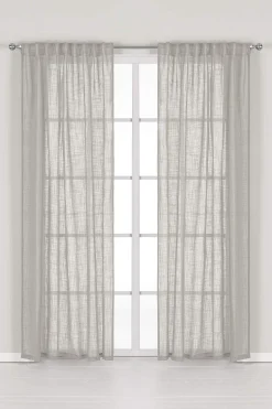 Cellbes of Sweden Multibandslängder med linnelook 2-pack Ljusgrå Discount