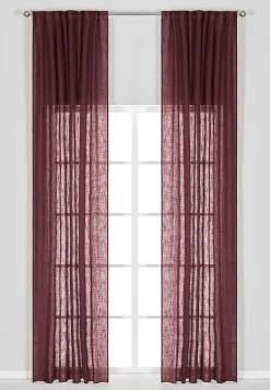 Fondaco Multibandslängder med linnekänsla 2-pack Vinröd Outlet