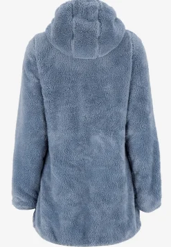Cellbes of Sweden Mysig fleecejacka med huva Blå
