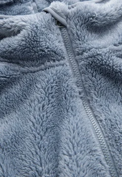 Cellbes of Sweden Mysig fleecejacka med huva Blå