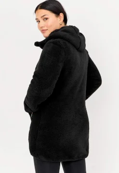 Cellbes of Sweden Mysig fleecejacka med huva Svart Sale