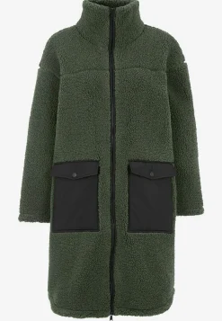 Cellbes of Sweden Pilejacka med hög krage Mörkgrön Hot