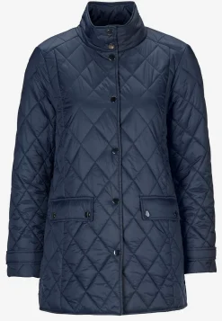 Cellbes of Sweden Quiltad jacka med tryckknappar Marin