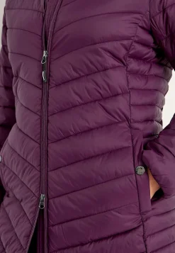 Cellbes of Sweden Quiltad lättviktsjacka Plommon Discount