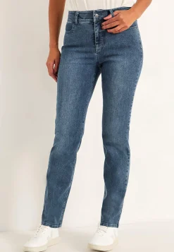 Cellbes of Sweden Raka jeans i superstretchig denim Sara Mellanblå / Denim Best