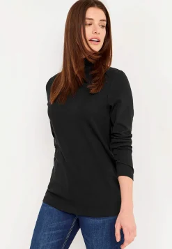 Cellbes of Sweden Ribbad polotröja i ekologisk bomull Sale