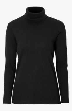 Cellbes of Sweden Ribbad polotröja i ekologisk bomull Sale