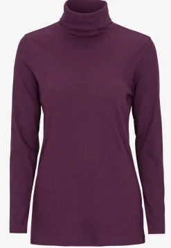 Cellbes of Sweden Ribbad polotröja i ekologisk bomull New