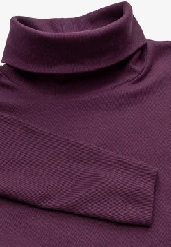 Cellbes of Sweden Ribbad polotröja i ekologisk bomull New