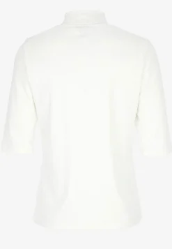 Cellbes of Sweden Ribbad topp med polokrage Rosa New