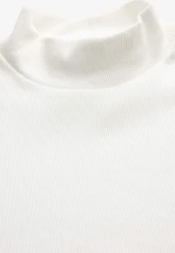 Cellbes of Sweden Ribbad topp med polokrage Rosa New